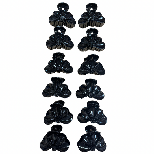 Pinchos negro grande x 12 unidades (168-1)