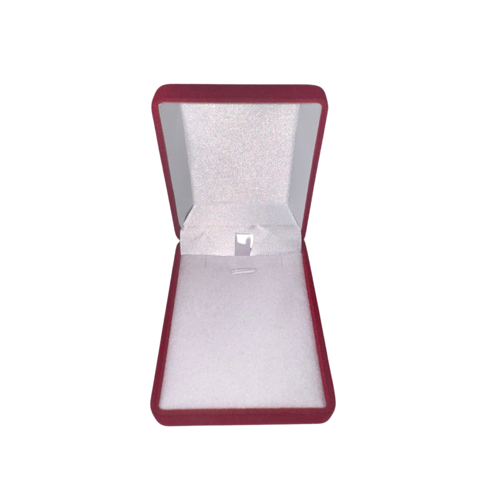 Cajita de terciopelo para juego de cadena por docena  (80C-39-40-41)