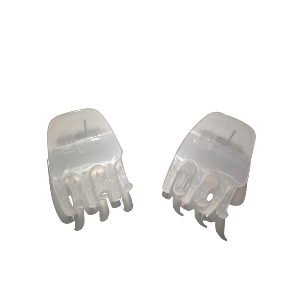 Pinchos tornasol pequeño transparente x 12 unidades (4B-49)