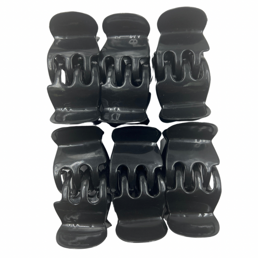 Pinchos negros grandes de 3 patas x 12 unidades (4B-54)