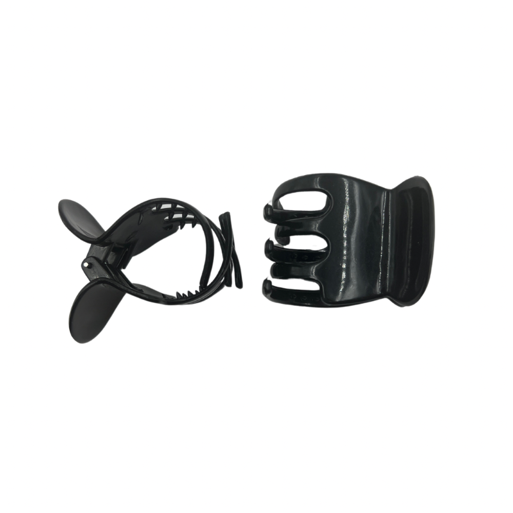 Pinchos negros grandes de 3 patas x 12 unidades (4B-54)