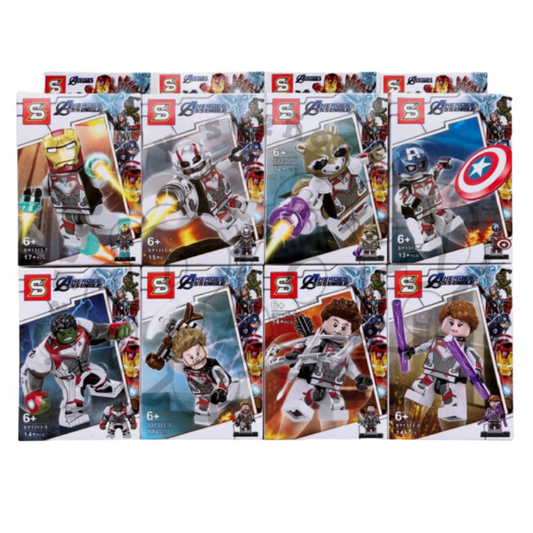Bloques armables Heroes ssemble 16 modelos (L888-65)