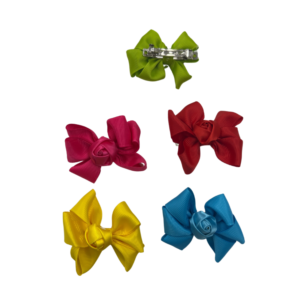 Tira de vincha automatico peq. lazo x12 pares (35-27)