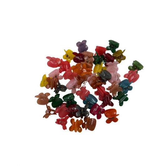Pinchos piojitos engomados peq. de colores Cx48 unidades (RR-1)