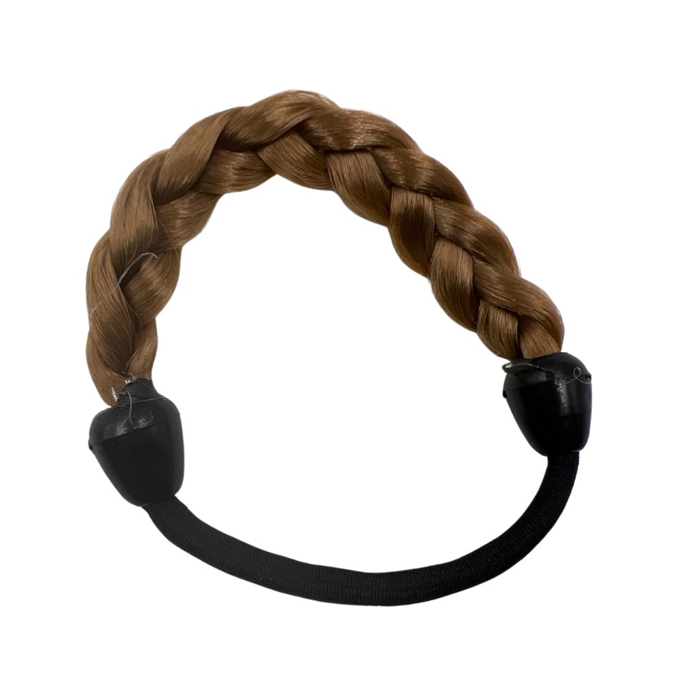 Moño de cabello en trenza 6 colores paquete de 12 unidades (13-11)