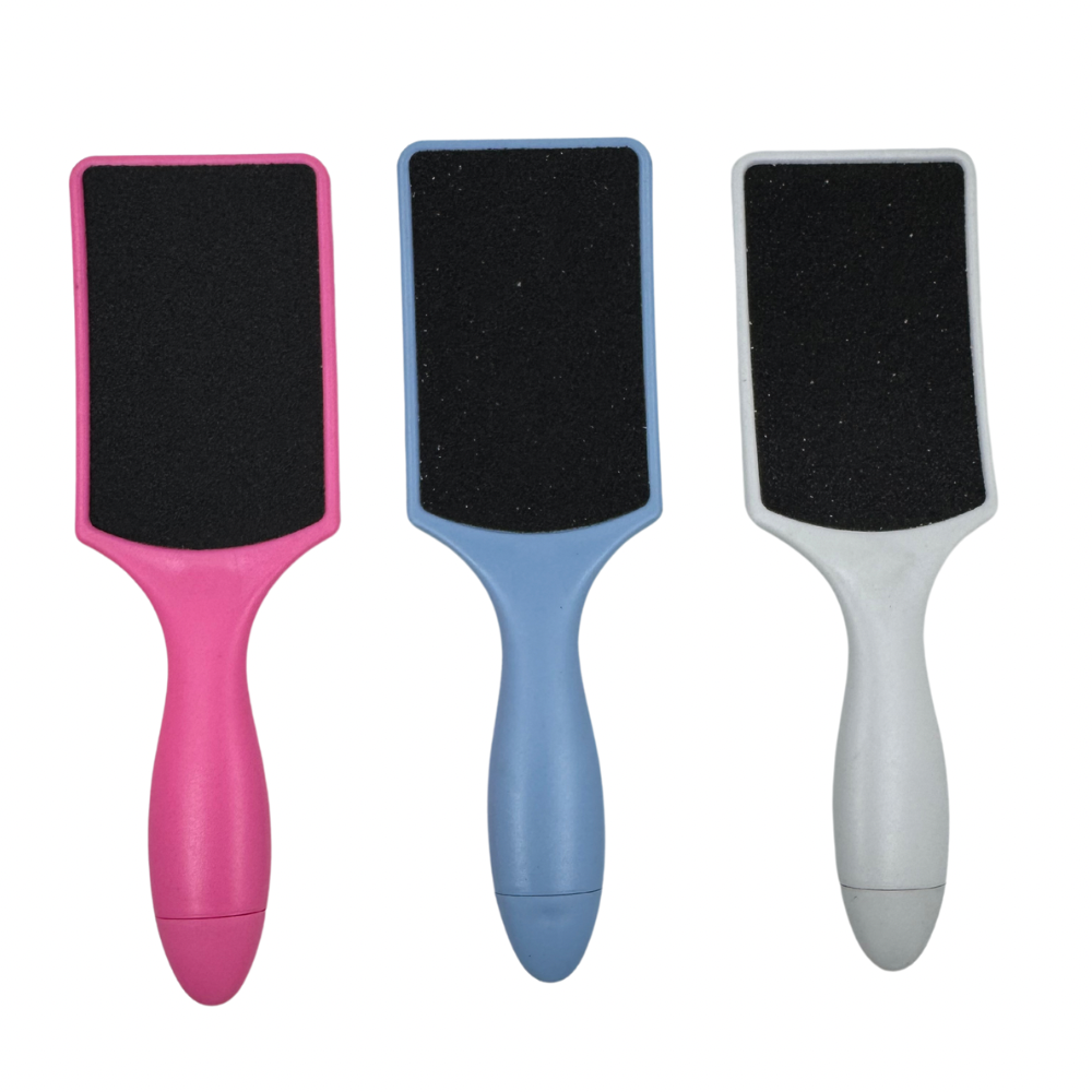 Limas para pies de diferentes colores base plasticco x 12 unidades (77E-2)