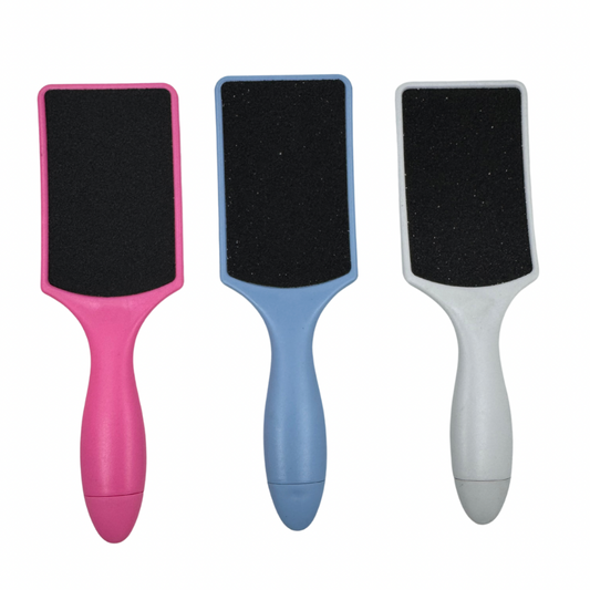 Limas para pies de diferentes colores base plasticco x 12 unidades (77E-2)