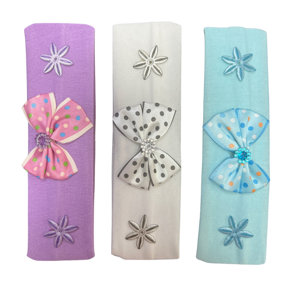 Cintillos de niña paquete x12 (11-7)