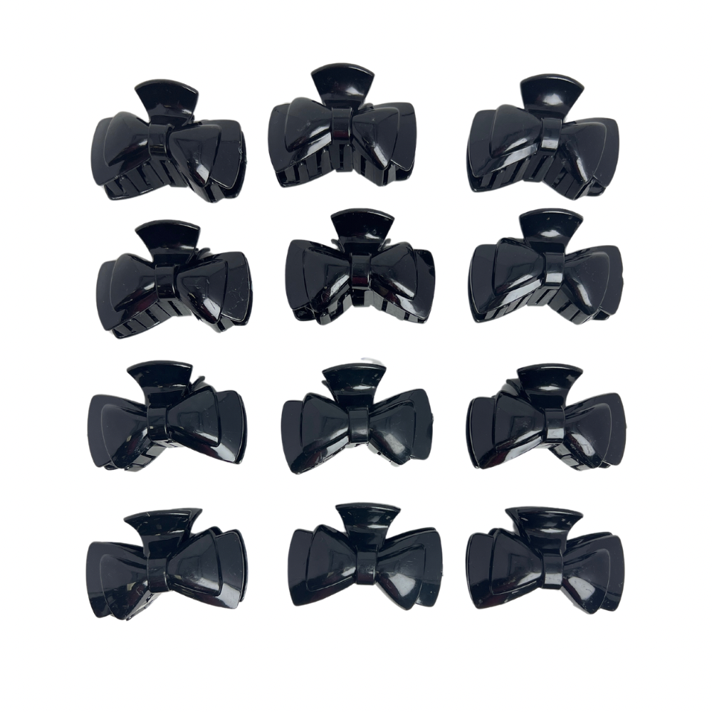 Pinchos negros grande x 12 unidades (168-6)