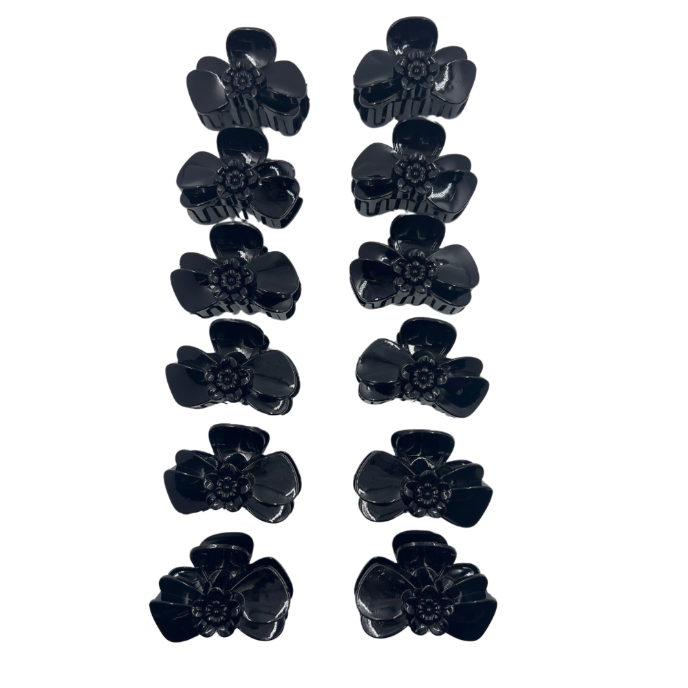 Pinchos negro grande x 12 unidades (4F-15)