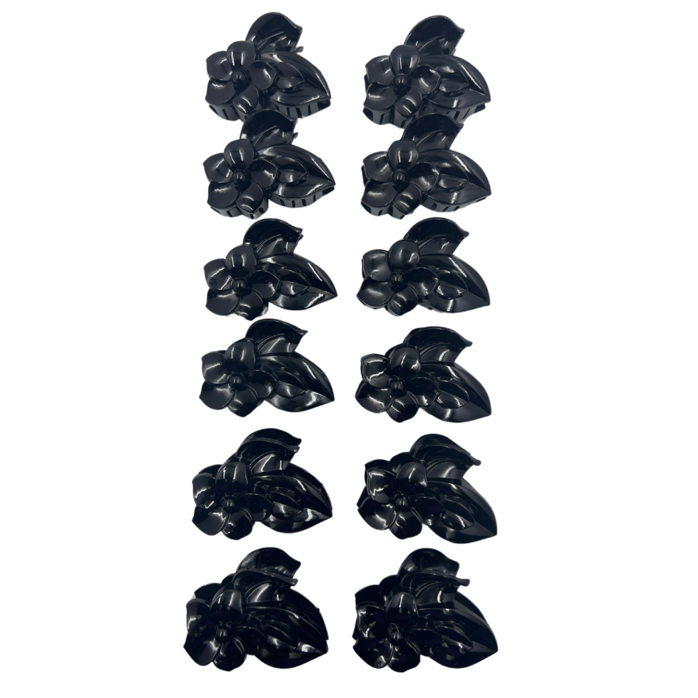 Pinchos negro grande x 12 unidades (4F-1)