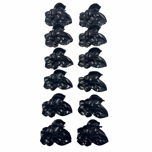 Pinchos negro grande x 12 unidades (4F-1)