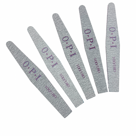 Limas pulidor de cartón para uñas acrílicas 100/80 x 50 unidades (35E-8)