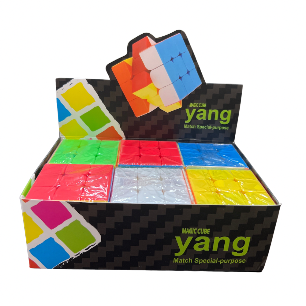 Caja de cubos x 6 unidades 3x3 Yang (71G-7)