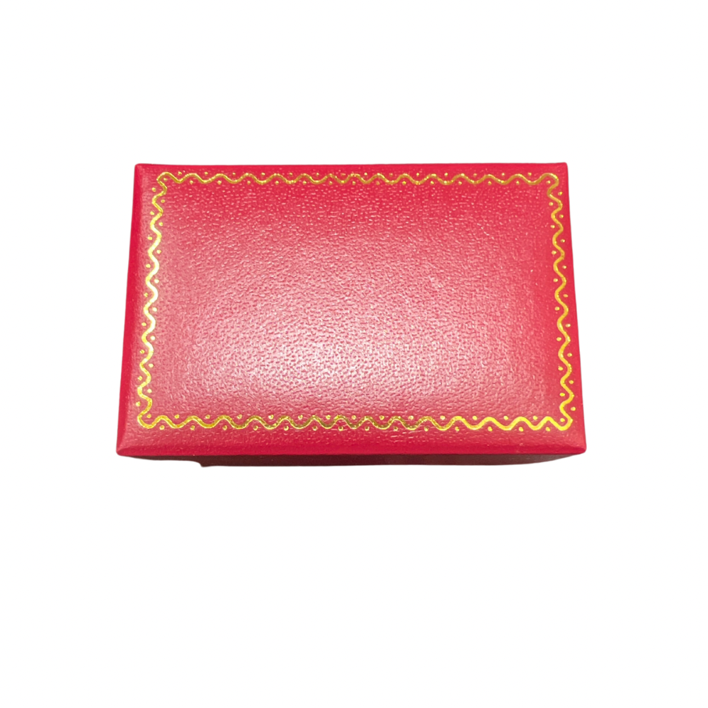 Caja tipo Cartier para doble anillo x12 (81E-3)