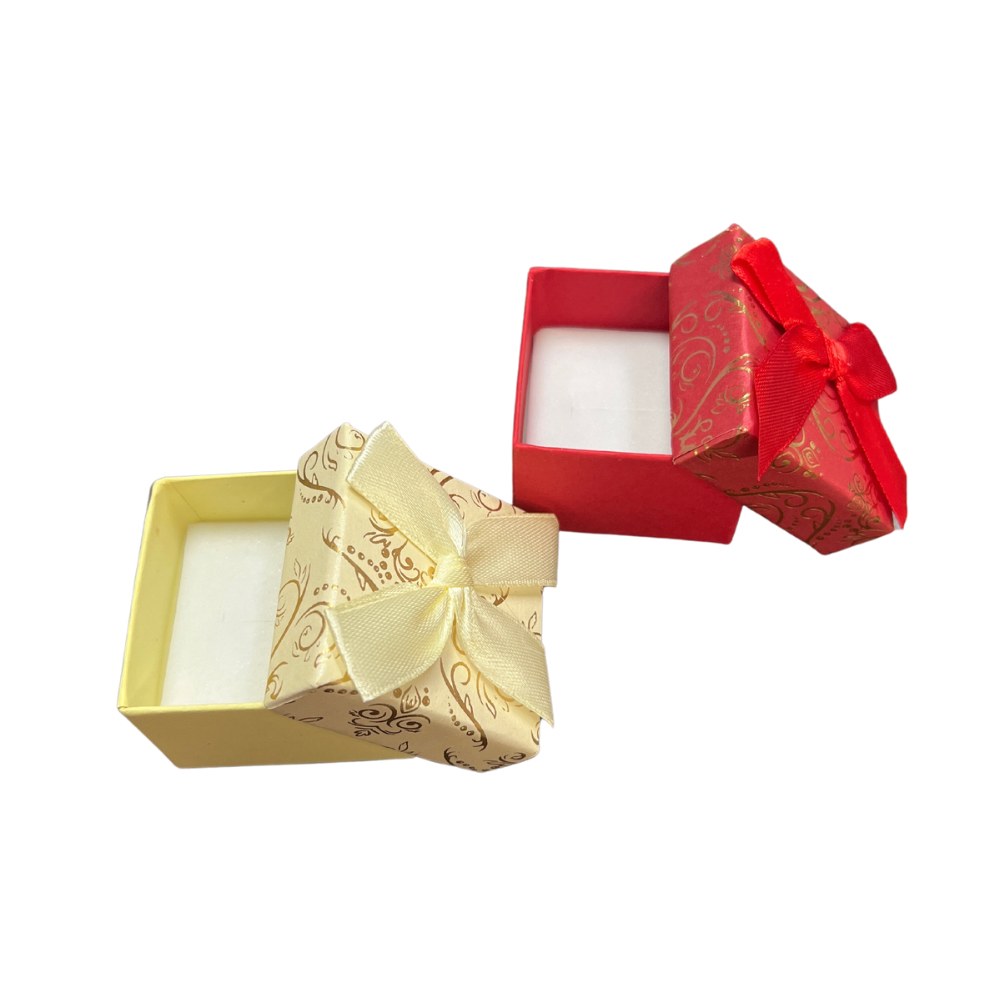 Cajas de cartón 5x5cm para anillo x24 unidades(80F-30)