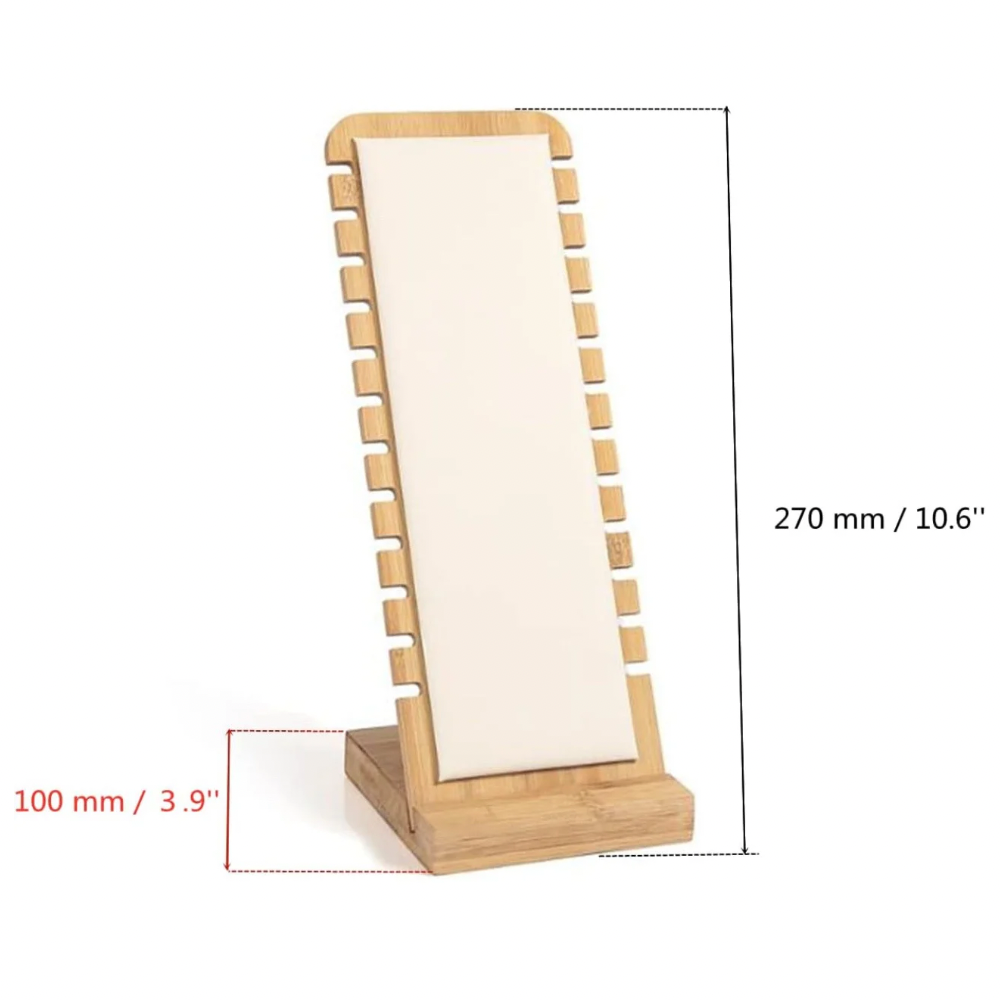 Exhibidor para pulseras de madera   (80F-19)