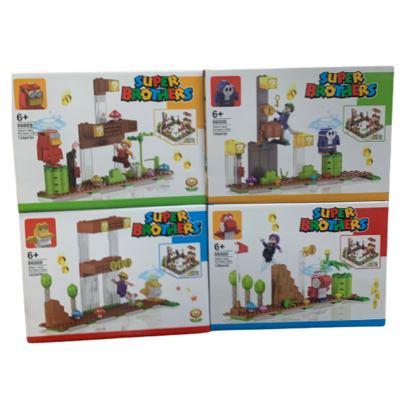Bloques armables Super Brothers  modelos 8 (888C-106)