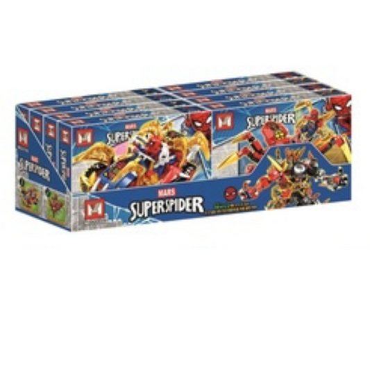 Bloques armables Super spider 8 modelos (889-91)