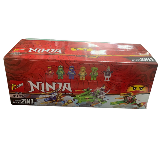 Bloques armables Ninja 6 modelos (888A-32)
