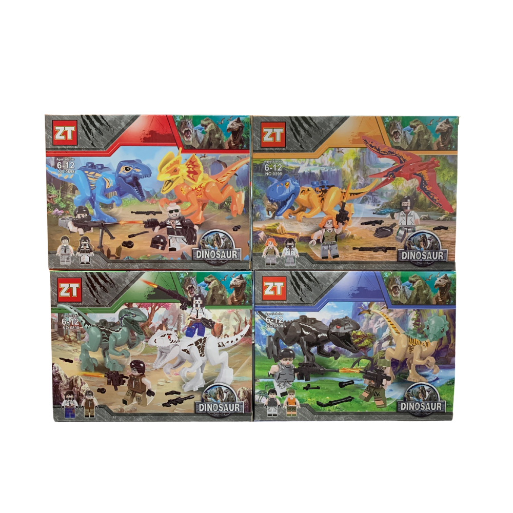 Bloques armables Dinosaurs 8 modelos (888F-16)