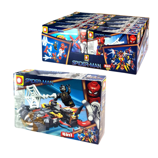 Bloques armables Spider-Man 4en1 x8 (889-1)