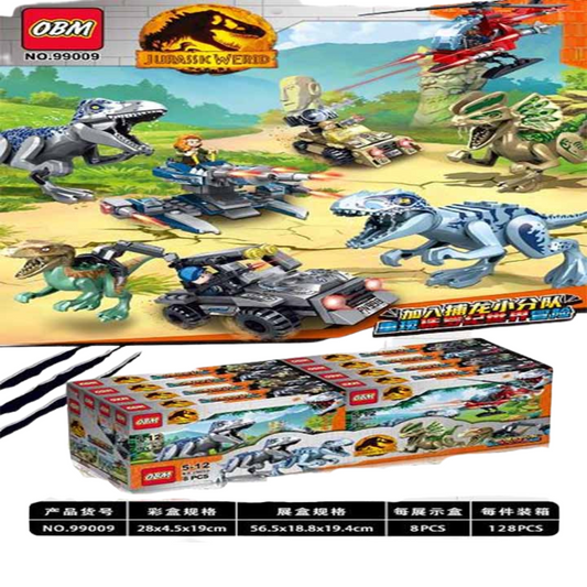 Bloques armables Dinosaurs 8 modelos (888C-26)
