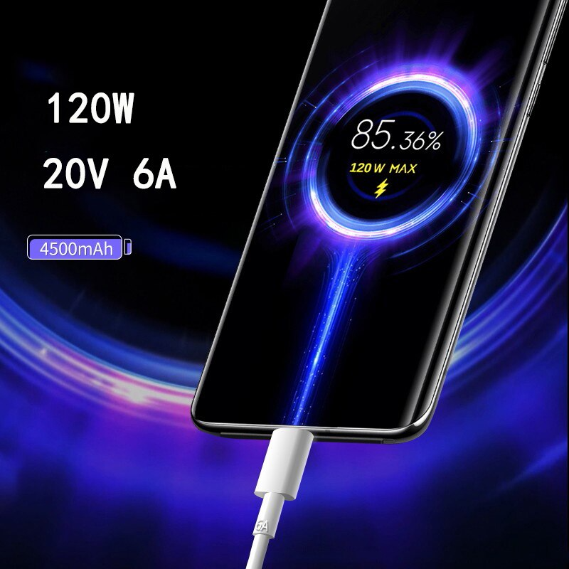 Adaptador cargador de 120W Xiaomi