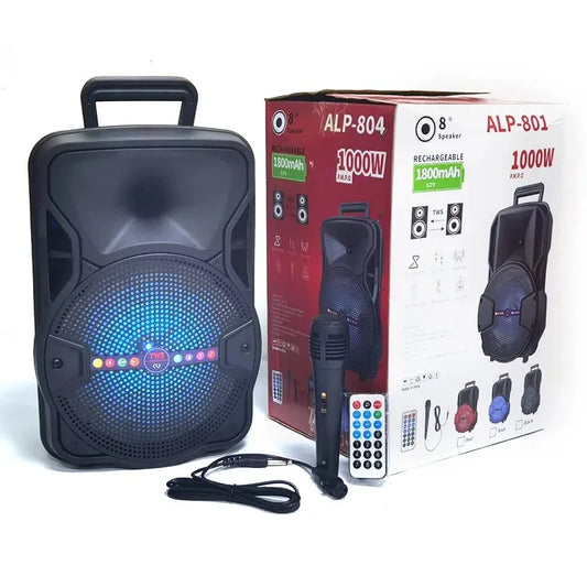 Parlante AO 1000W con micrófono (801)