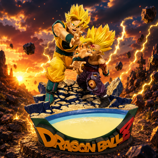 Figura de Accion Goku & Gohan 17cm (6493-L)