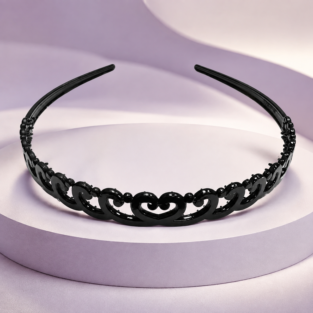 Diademas negras económicas paquete x12 (105-20)