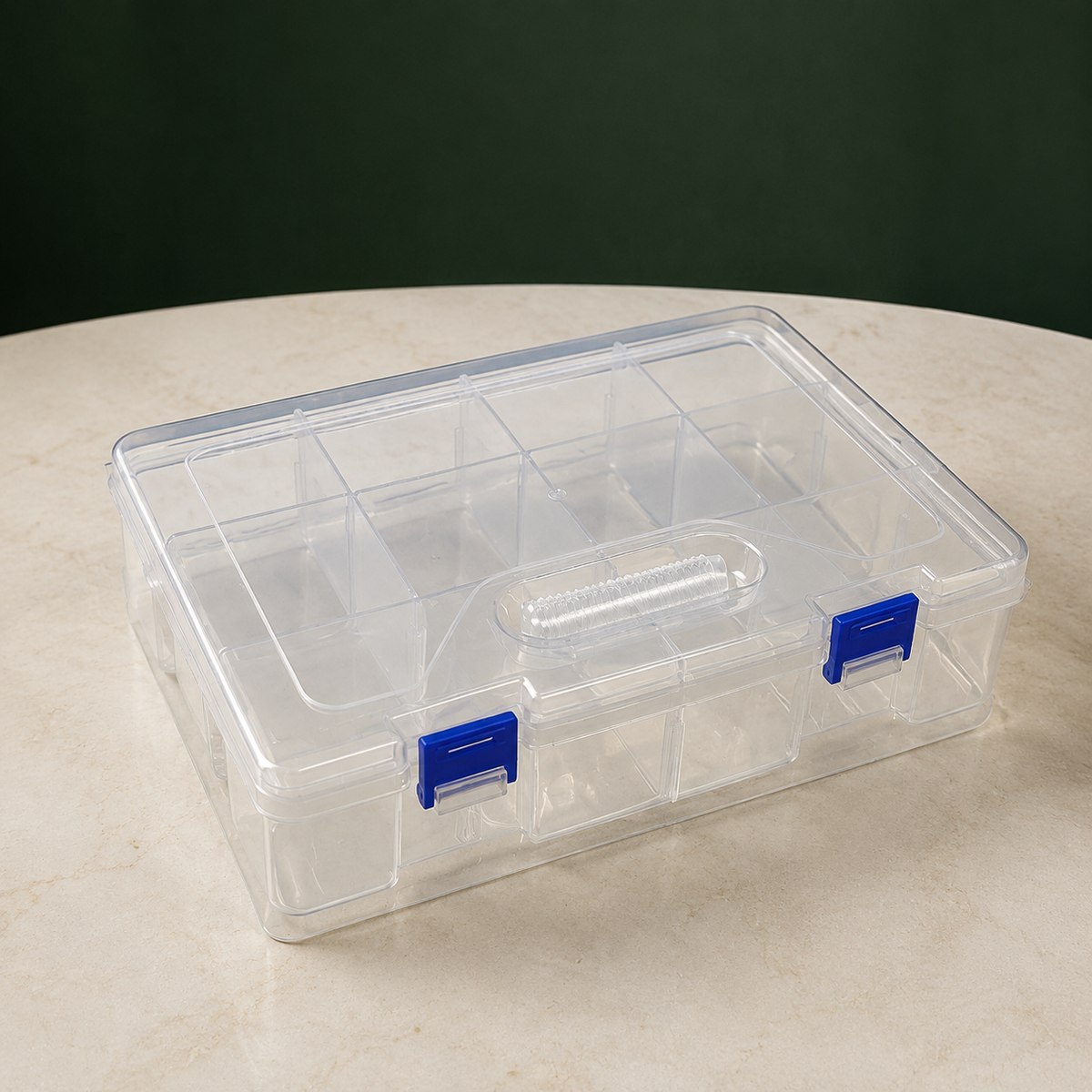 Caja organizador de 10 divisiones PLASTICO (108-4)