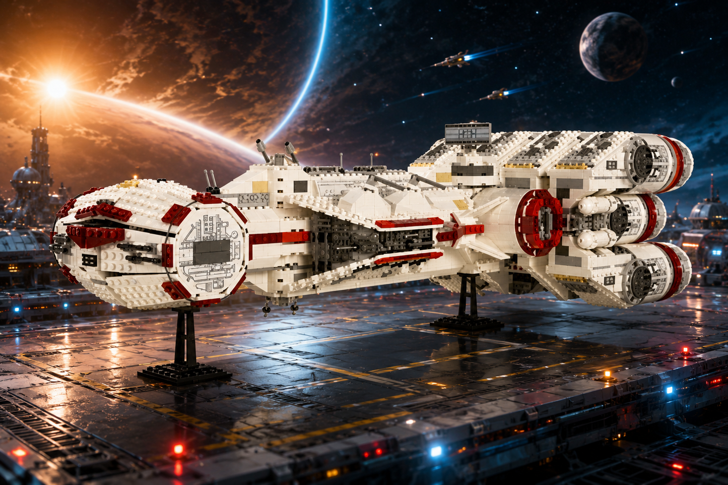 Bloques armables Nave Espacial (888C-76)