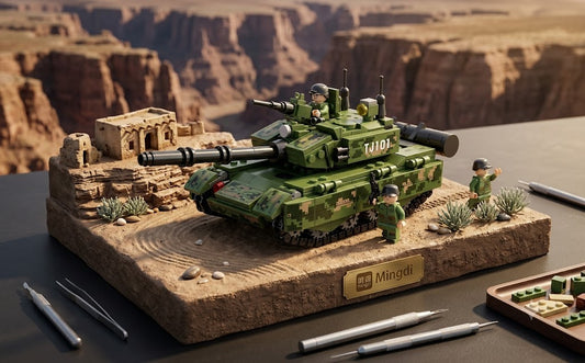 Bloques armables Tanque Guerra (107-5)