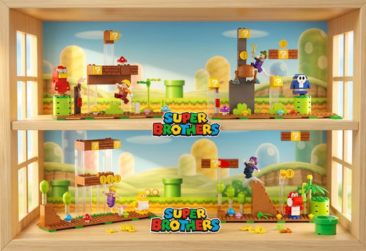Bloques armables Super Brothers  modelos 8 (888C-106)