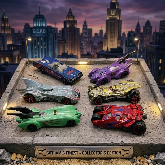 Carro metálico Batman x6 (889-40)