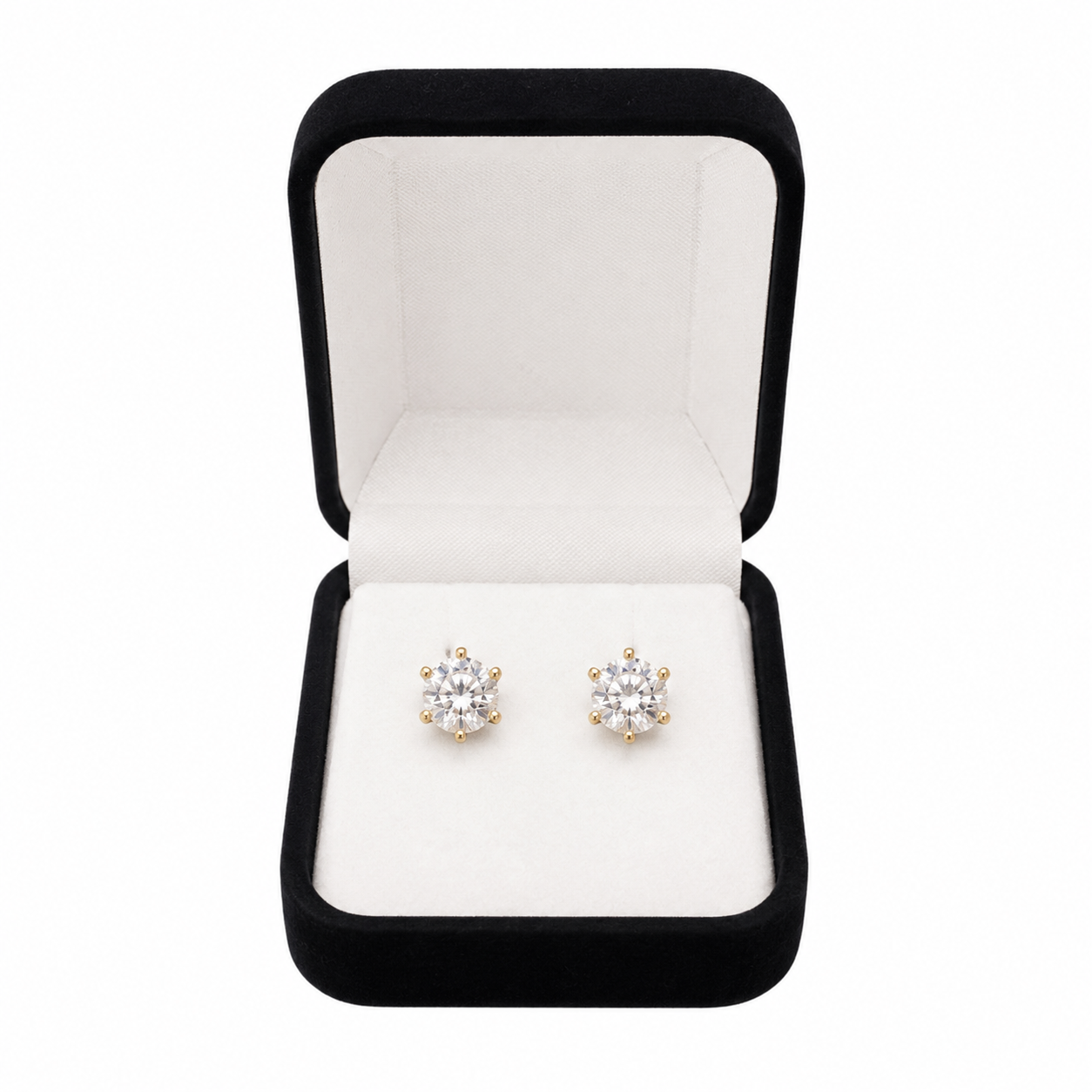 CAJITA DE ARETES GAMUZA DOCENA X12 (80B-22)
