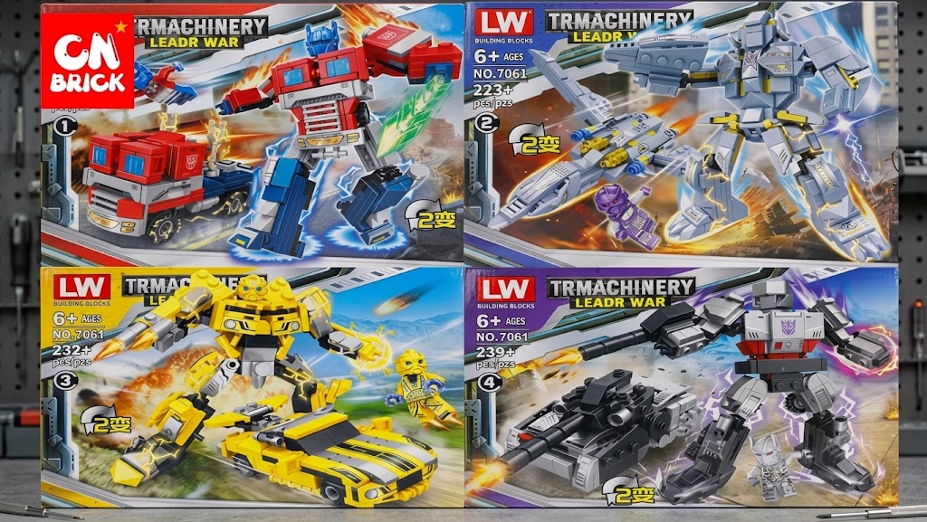 Bloques armables Trmachinery 8 Modelos (888C-21)