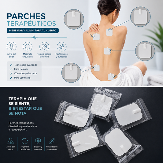 Parches para maquina de terapia X2 Unid.(99G-4)
