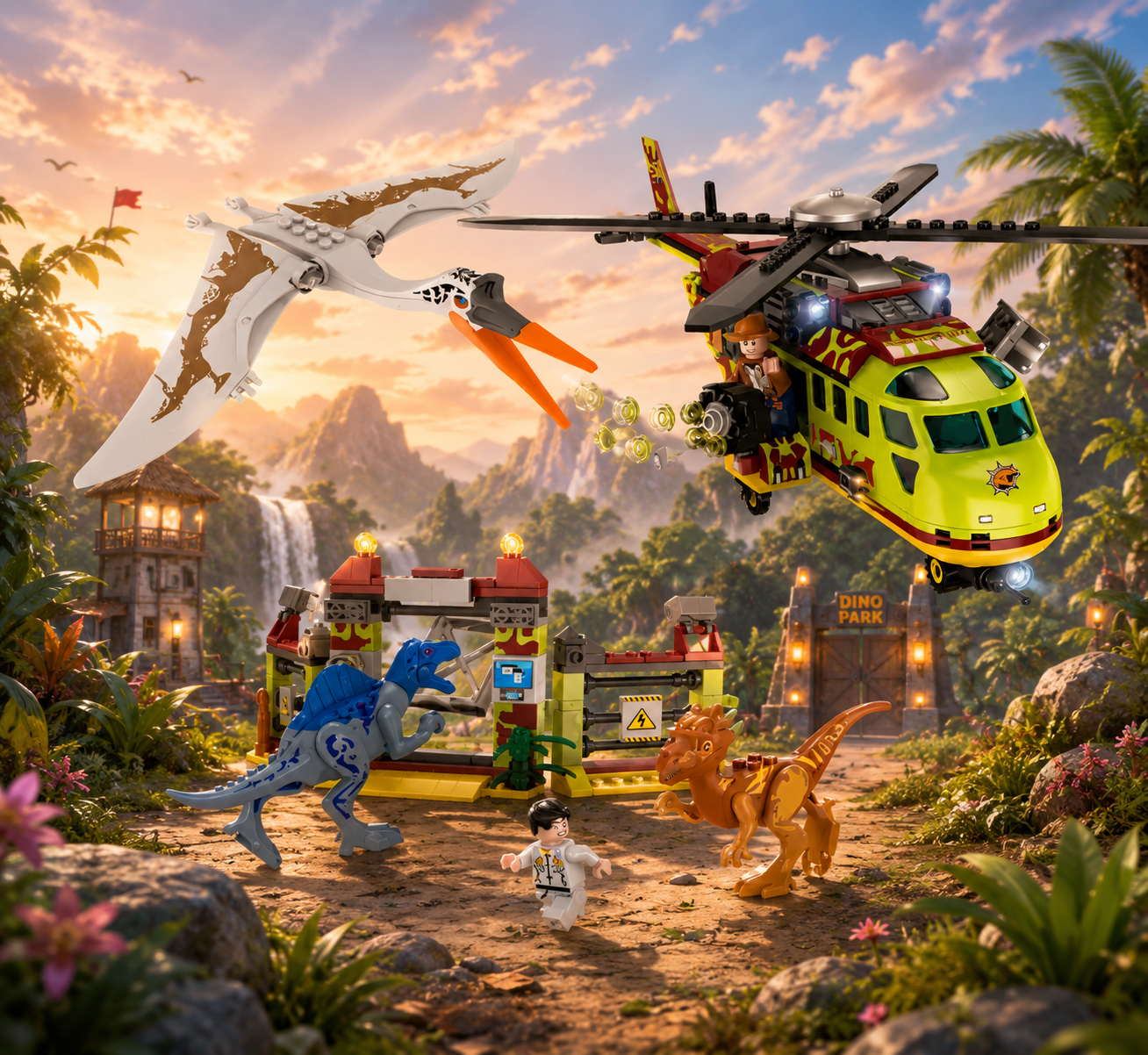 Bloques armables Dinosaurs (888C-24)