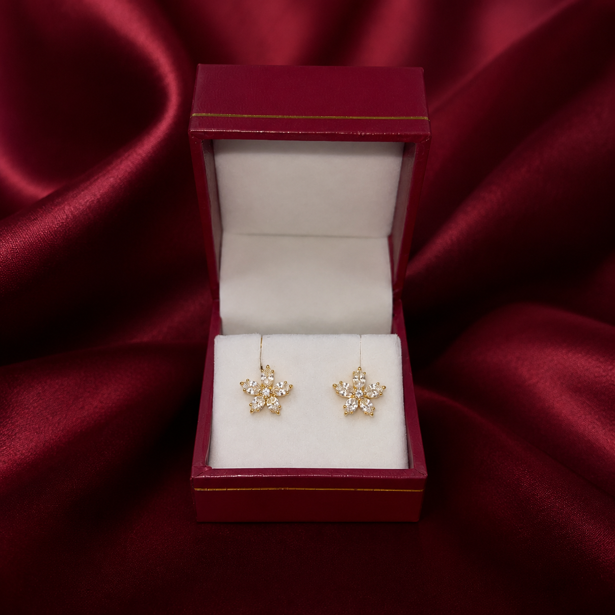 Caja Cartier para aretes x12 (81E-1)