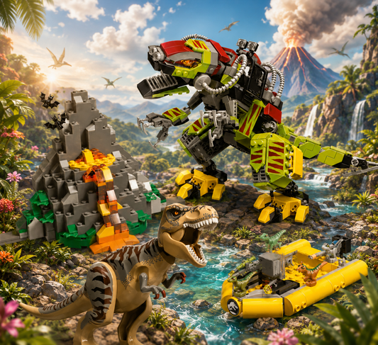 Bloques armables Dinosaurs (888C-11)