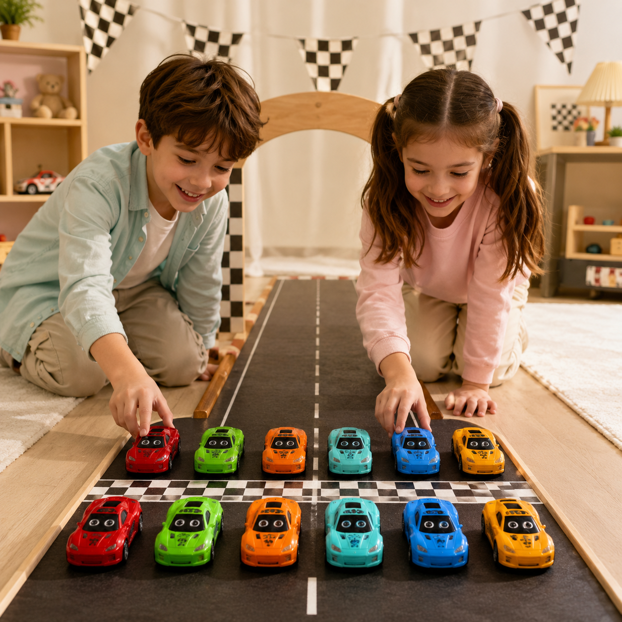 Plancha de carros x12 (74B-29)