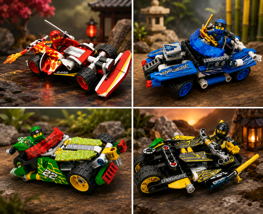Bloques armables Ninja (L888-128)