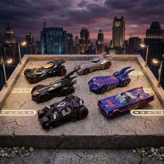 Carro metálico Batman x6 (889-39)
