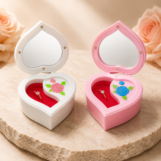 Caja musical de corazón pequeño (BY57)
