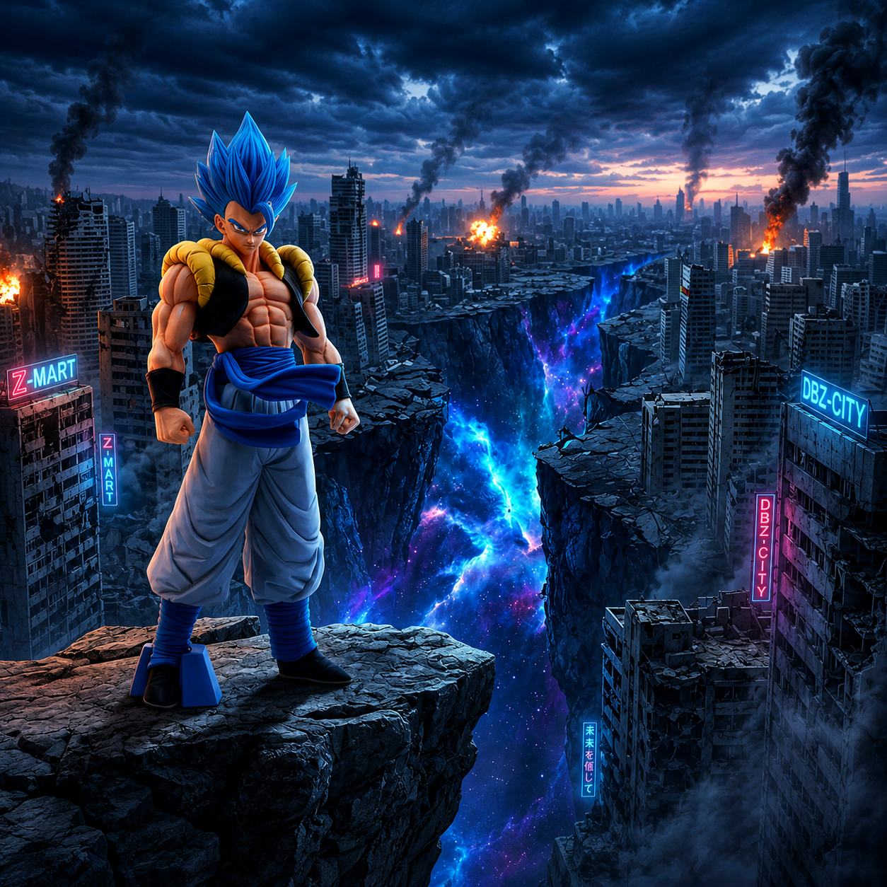 Figura de Accion Gogeta Blue 32cm (2576-U1)