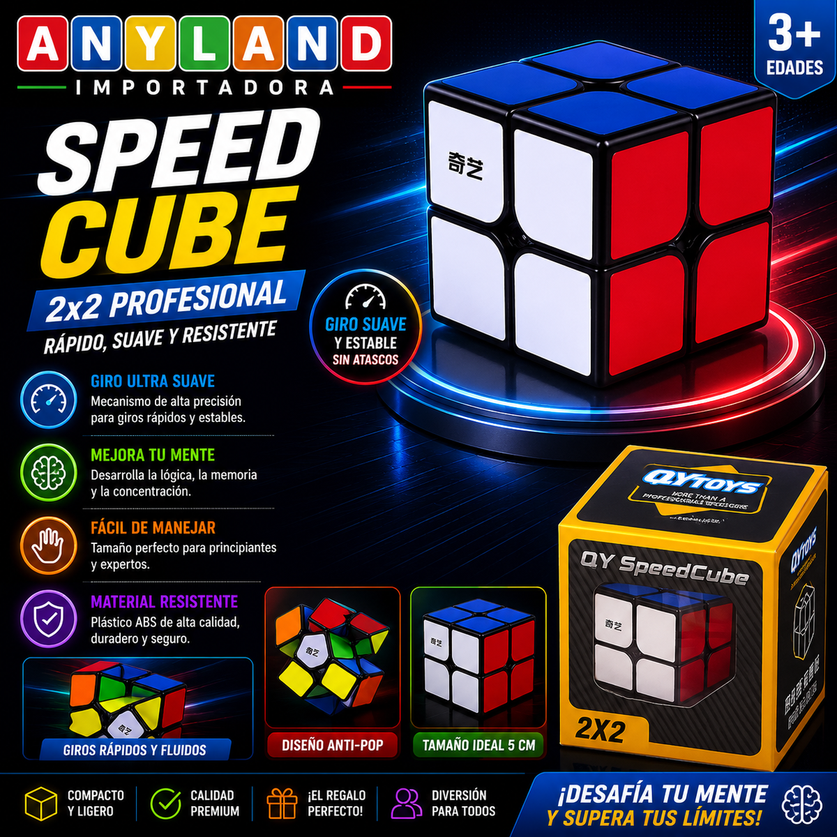 Cubo 2X2 QY (87-27)