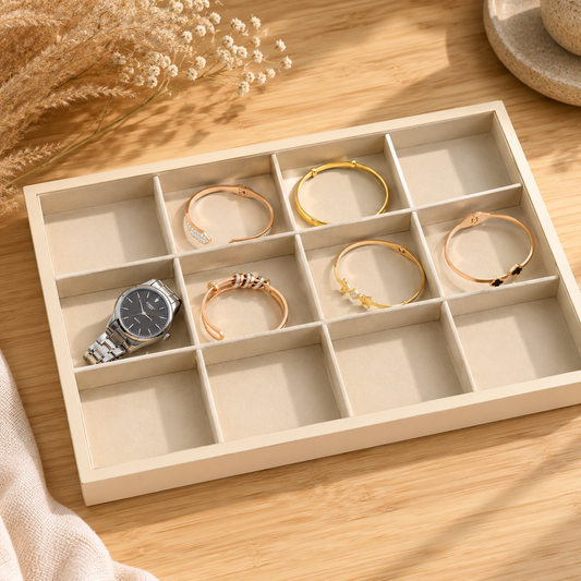 Exhibidor de bamboo para joyas (80C-250)