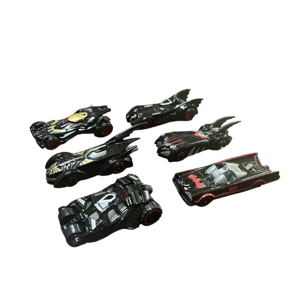 Carro metálico Batman x6 (889-39)
